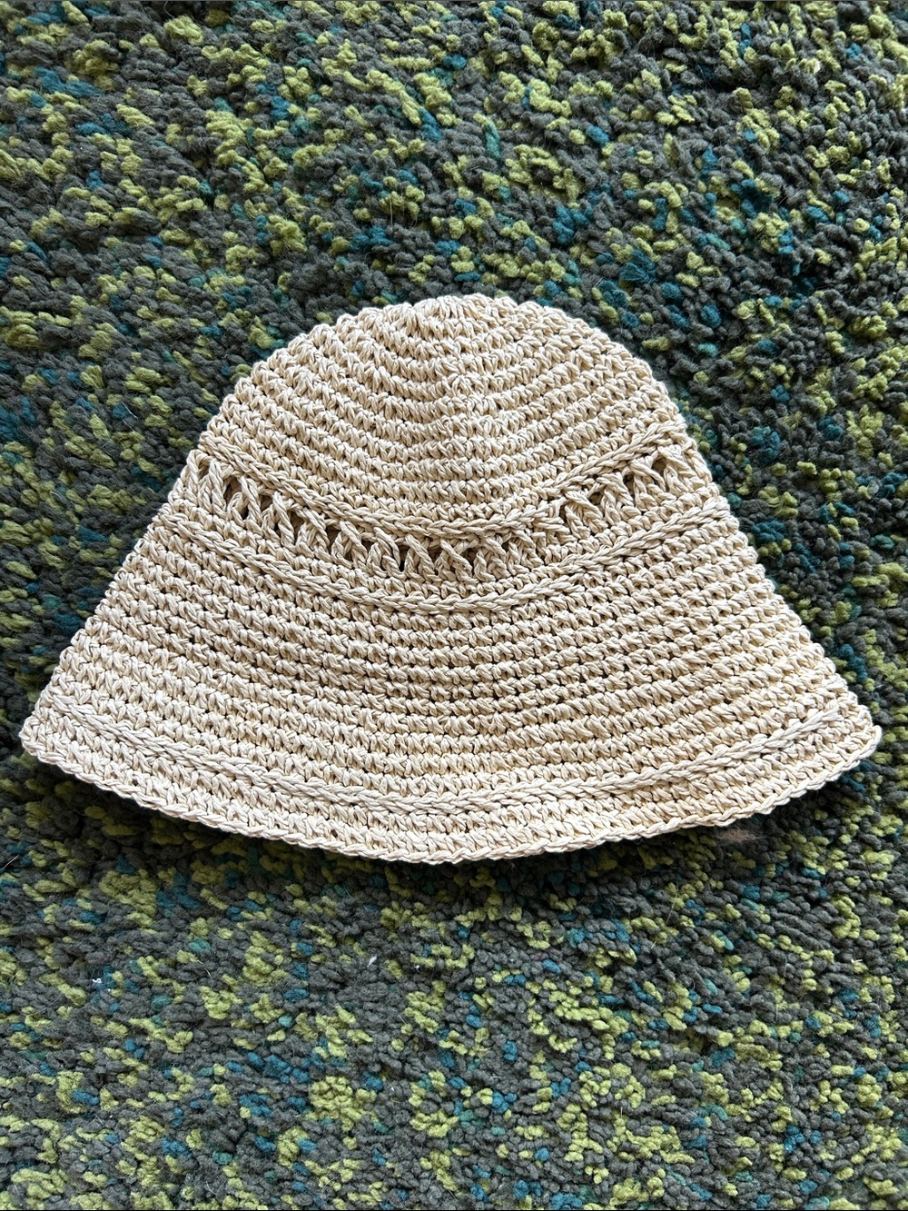 Cider Straw Bucket Hat - Picture 1 of 2
